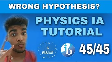 How to score a 7 for IB Physics IA? ★ A Concise IB Tutorial ★