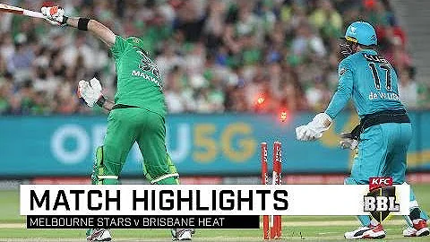 De Villiers heats up for Brisbane as Stars go cold | KFC BBL|09