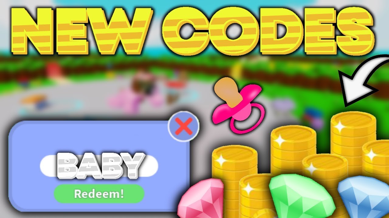 All New Codes In Baby Simulator Roblox Youtube - roblox baby simulator codes 2020 april