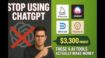 Stop Using ChatGPT for Side Hustles - These 4 AI Tools Actually Make Money