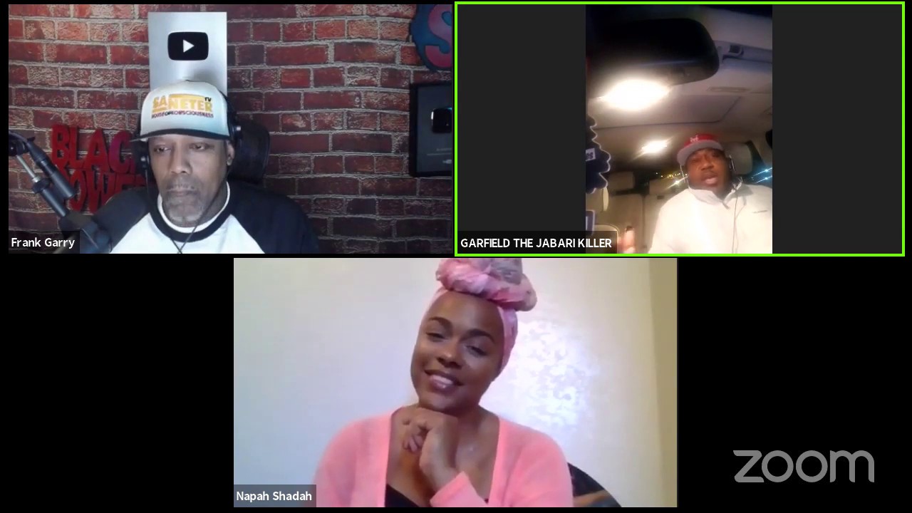 Mr. Garfield Tries To  Interrogate The Queen Hebrew Israelite, Sista Napah Shadah.