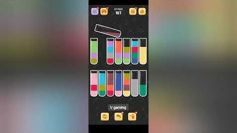 Water sort Quest level 157 #treding #video #viral #games #gaming #trending 