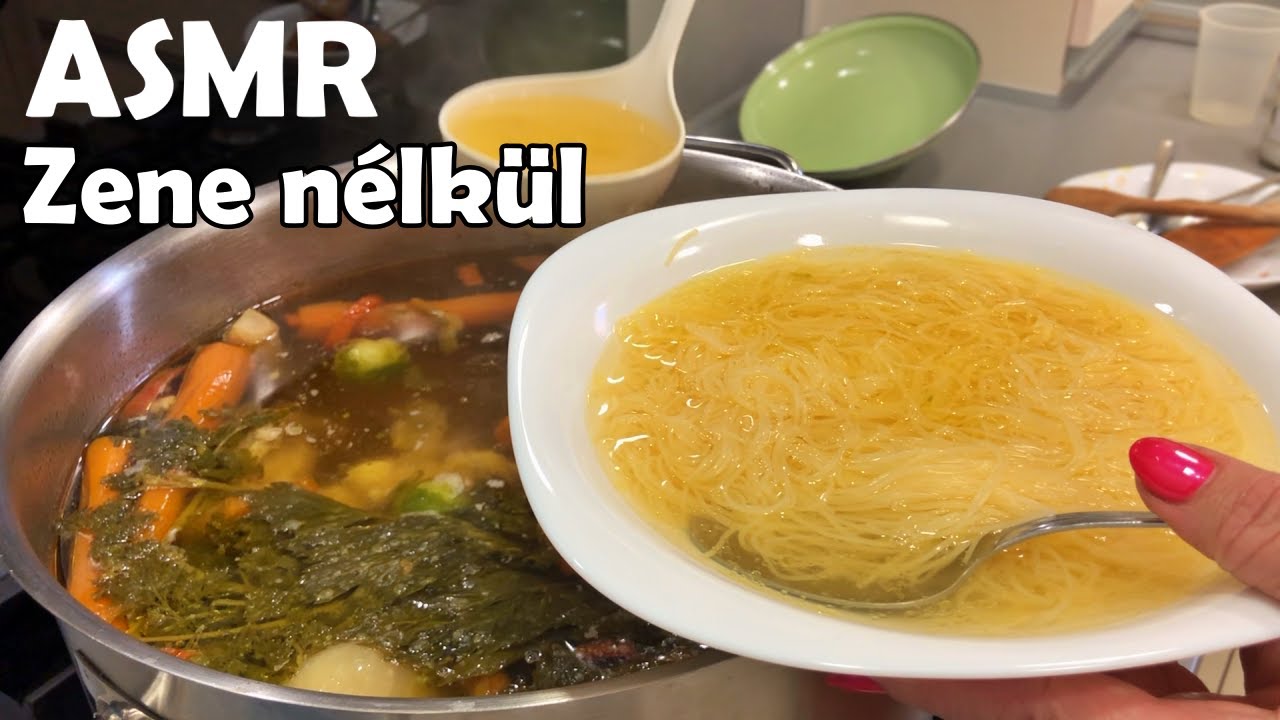 [Magyar ASMR] Vasárnapi ebéd (suttogós, zene nélkül)