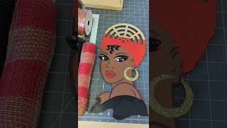 Queen of Hearts diva wreath coming tomorrow! divawreathrail.com