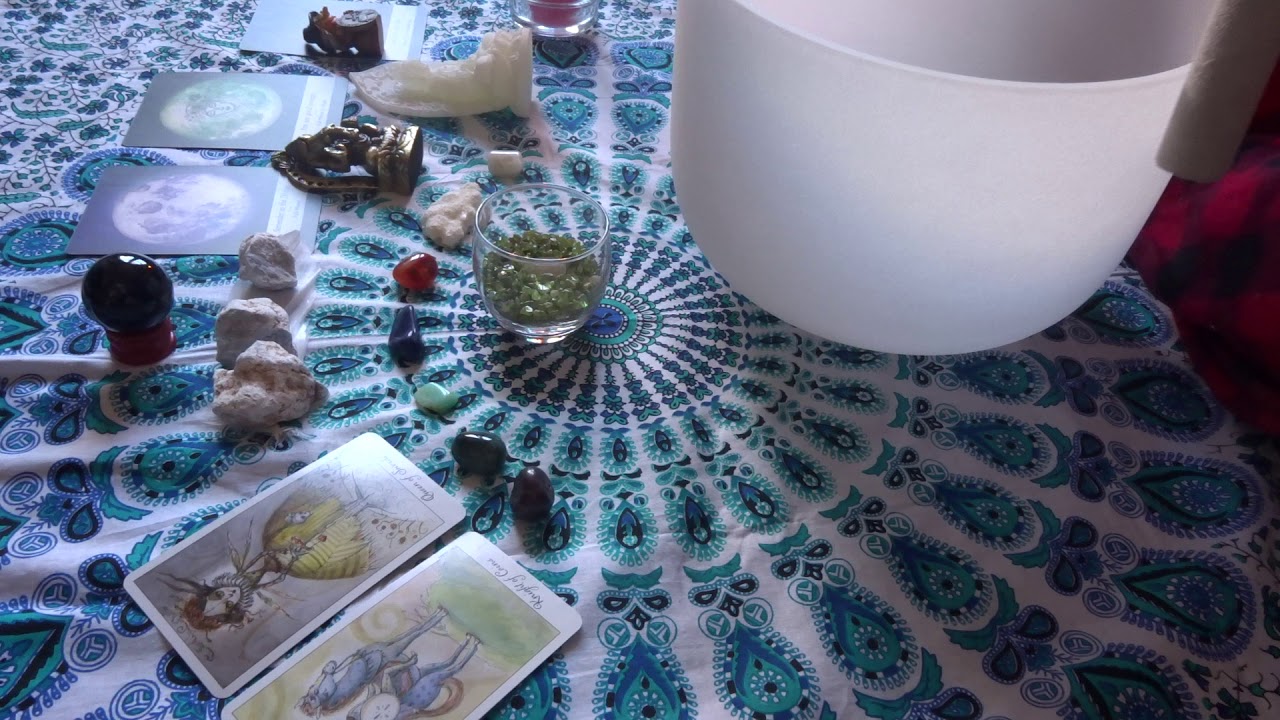 Virgo Full Moon Sound Healing Therapy Session Meditation Crystal Healing