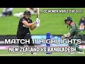 New Zealand vs Bangladesh Women World Cup 2025 Highlights | NZ-W VS BAN-W World Cup 2025 Match 11