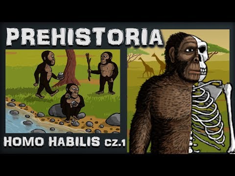 Homo Habilis - Człowiek Zręczny - Prehistoria - Odc.3 - Historia na Szybko