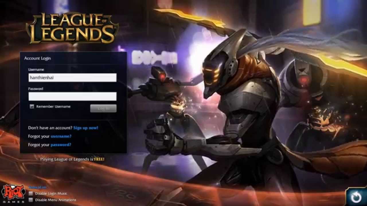 LOL PBE 8/26/2015 PROJECT Yi Login Screen YouTube