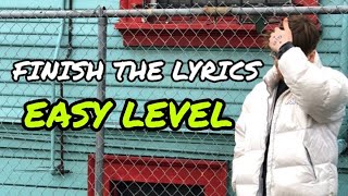 FINISH THE LYRICS: CONVOLK [EASY]