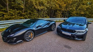 Моей М5 пришла PISTA. Ferrari 488 Pista