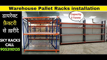 Heavy Duty Warehouse Pallet Racks Installation at @relaxoindia | Devkarn Sharma 9053110135