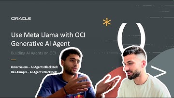 Developer Coaching - How to use Meta Llama with OCI Generative AI Agent