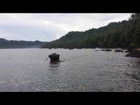 São Tomé -  caminho do ilheu das rolas
