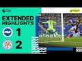 Extended PL Highlights: Albion 1 Leicester 2