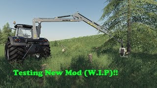 FS19 | Forestry On Holmåkra | Testing A New Mod! | Timelapse | S01 EP11