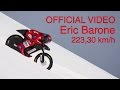 Official eric barone  22330 kmh 138752 mph  world mountain bike speed record  vsc 2015