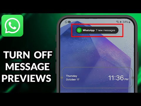 How To Turn Off WhatsApp Message Preview In The Notification Bar