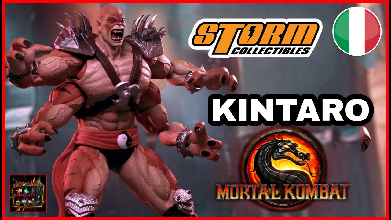 KINTARO - STORM COLLECTIBLES - MORTAL KOMBAT - RECENSIONE - UN'ACTION FIGURE SUPER BESTIALE!!