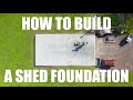 How to Build a Gravel Shed Foundation