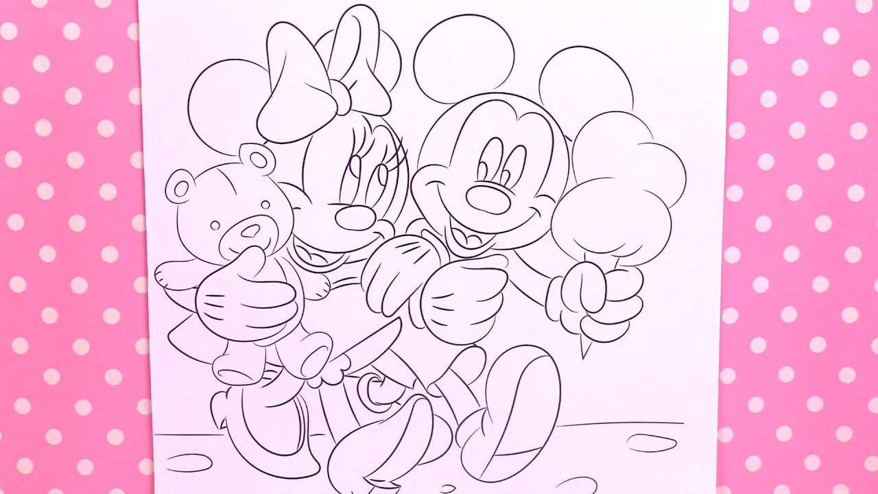 Mickey Mouse français Coloriage