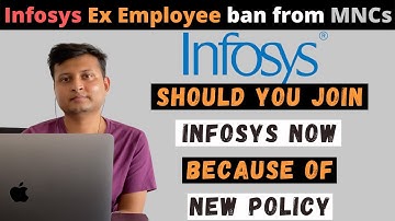 Should you join Infosys because of Non compete clause | Infosys update