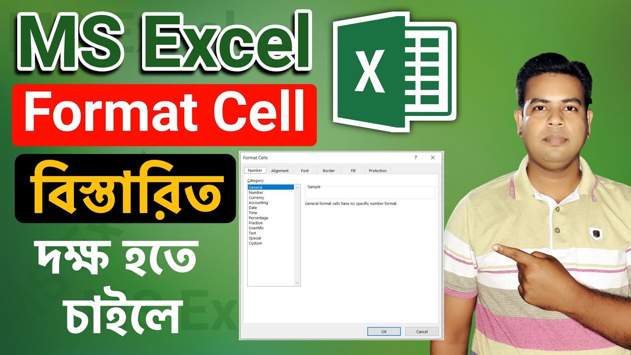  How To Use Format Cell In MS Excel Cell Formatting YouTube