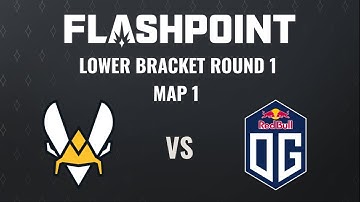 Team Vitality vs OG - Map 1 (Dust2) - Flashpoint 3 - Lower Bracket Round 1