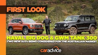 2022 Haval Big Dog and GWM Tank 300 Preview | CarAdvice | Drive