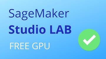 4h of free GPU for coding NN: SageMaker Studio LAB by aws