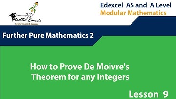 FP2 |3.4: "How to Prove De Moivre