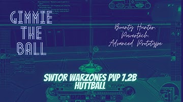 SWTOR PvP 7.2b Warzones, Huttball - Bounty Hunter, Powertech Advanced Prototype