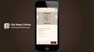 Old Maps Online Mobile App: A touch of history screenshot 1