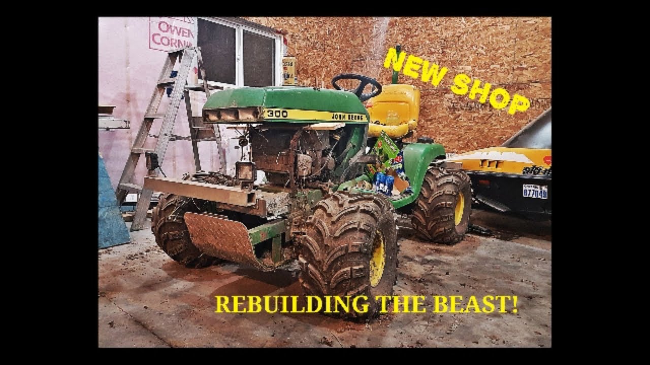 4X4 John Deere Mud Mower Rebuild #01