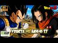 [4K] DRAGON BALL SPARKING ZERO GAMEPLAY | VEGETA vs ANDRIOD 17 🥶#dragonballsparkingzero