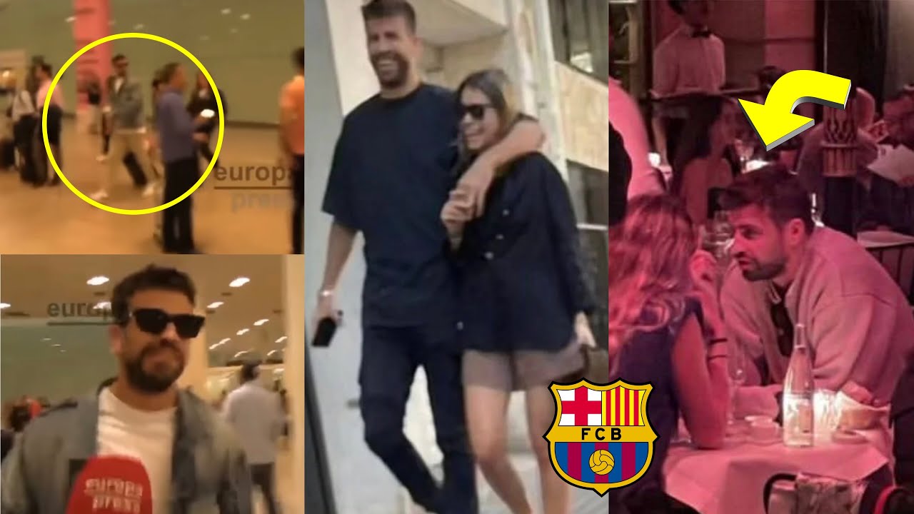 😳Barca Legend Gerard Pique Spotted With His New Girlfriend Clara At 😳Barca Legend Gerard Pique Spotted With His New Girlfriend Clara At