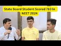 From state board student to 710 marks in neet 2024 tuition area latur neet success stories