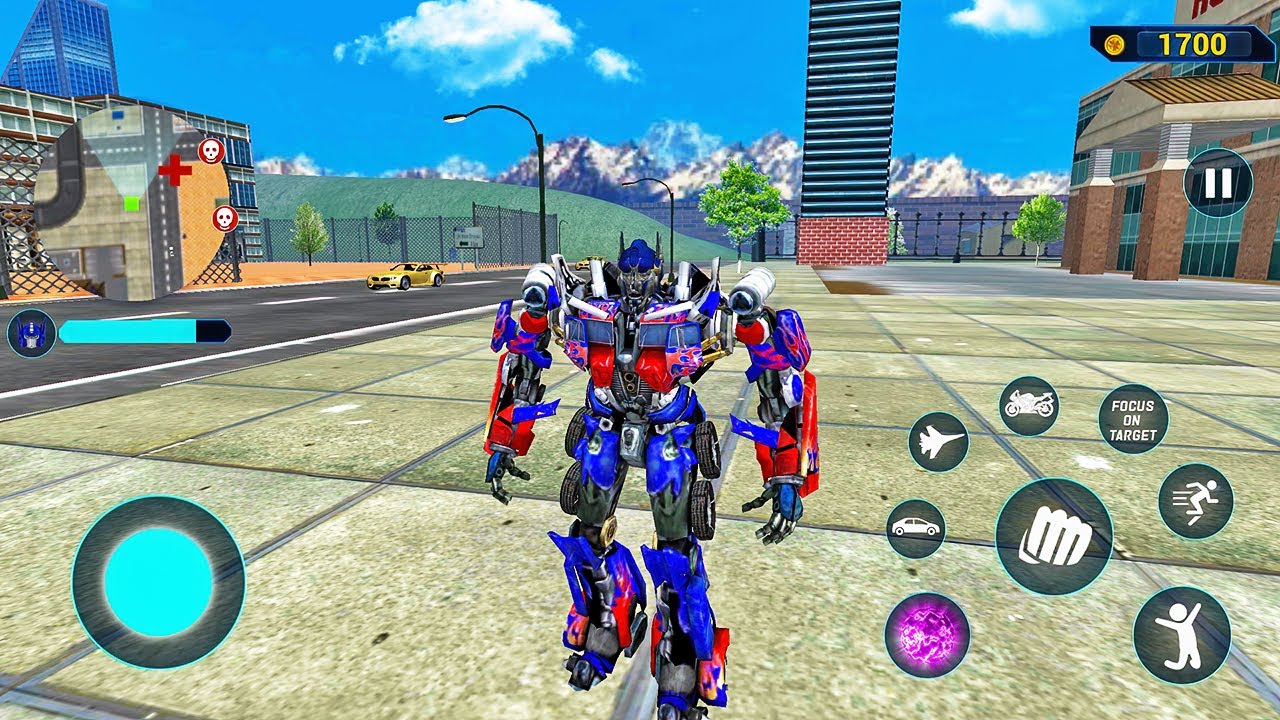 Optimus Prime Multiple Transformation Robot Car Game - Android - YouTube