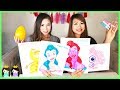 3 Marker Challenge with Princess Squad