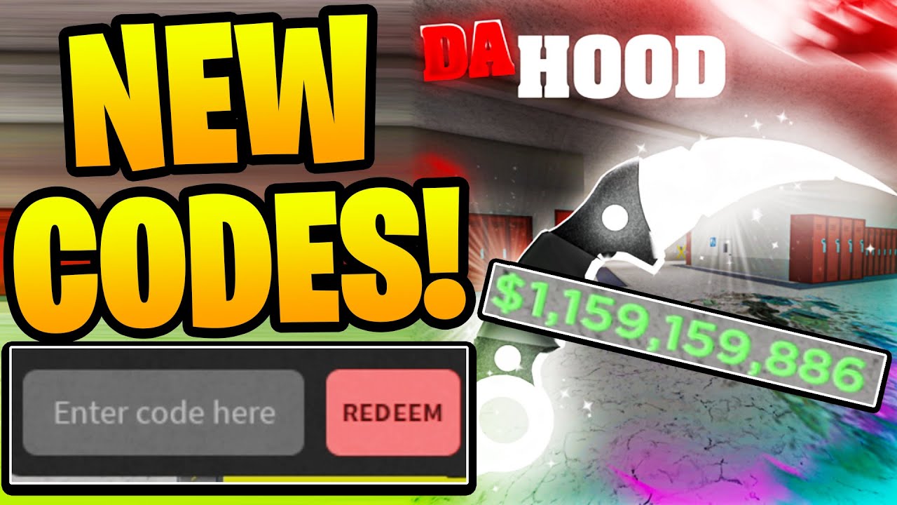 Da Hood Codes (September 2023) - Gamer Tweak