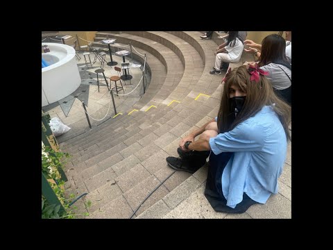再放送。女装男子の散歩配信。 A crossdresser's walk!