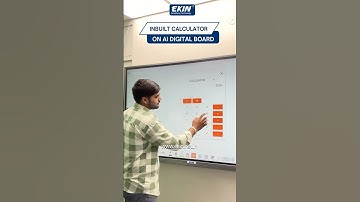 AI smart Board | Smart classroom setup #interactivedisplay #digitalboard #viral #trending #nep2020