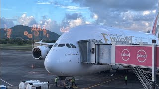 FLYING ON THE UPPER DECK OF THE A380, A UNIQUE EXPERIENCE! | Emirates Trip Report: Dubai-Mauritius