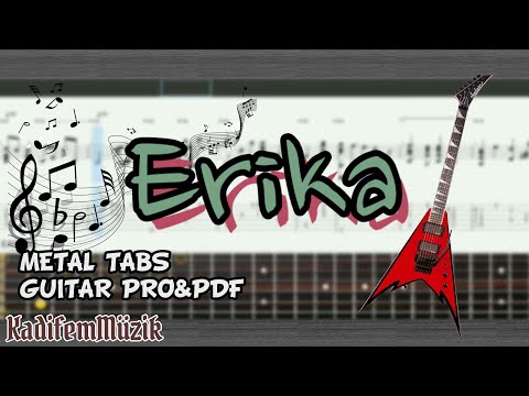 Erika Easy Electric Guitar Tutorial TABs Les Betteraves Kadifem Tabs