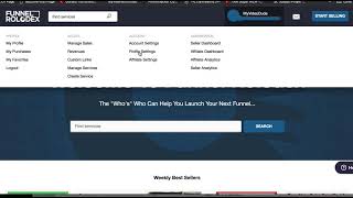 Funnel Rolodex - Setting Up A Profile screenshot 3