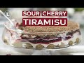 Tiramisu recipe  how to make tiramisu  sour cherry tiramisu  food channel l recipes