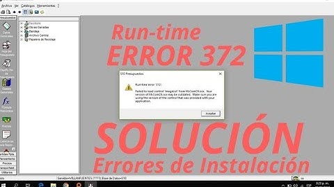 SOLUCION DE ERRORES DEL S10 EN WINDOWS 10 ERROR 372 ACTIVEX COMPONENT | WillNetwork