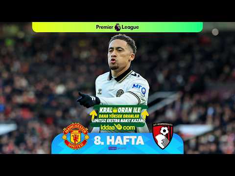 Manchester United - Bournemouth | 8. Hafta MAÇ ÖZETİ | Premier League - 2026/27