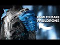 DIY LEATHER PAULDRONS ♞ How To Make Armor - Imperial Knight Series