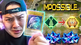 I Tried Climbing RANKED With A FREE BLUE-EYES Deck In Yu-Gi-Oh Master Duel… (Impossible)