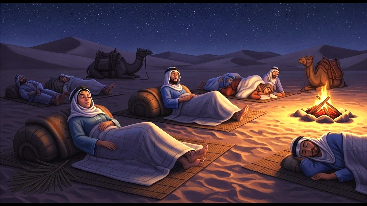 كيف كان ينام العرب قديما في الصحراء | قصص للنوم